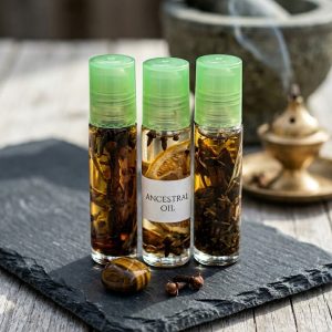 Aceites y esencias de poder en roll-on
